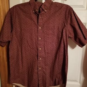 Men's David Taylor short sleeve button down shirt